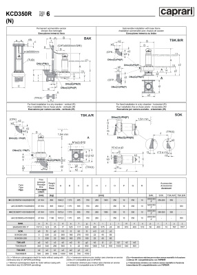Погружные канализационные элктронасосы Caprari KCD350R(N)