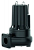 Погружной фекальный дренажный насос Pedrollo VXC 15/70-F из чугуна с рабочим колесом Vortex