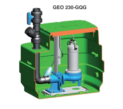 Автоматическая станция Calpeda GEO 230-GQGM 6-25